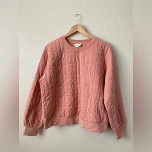 Universal Thread quilt sweater large